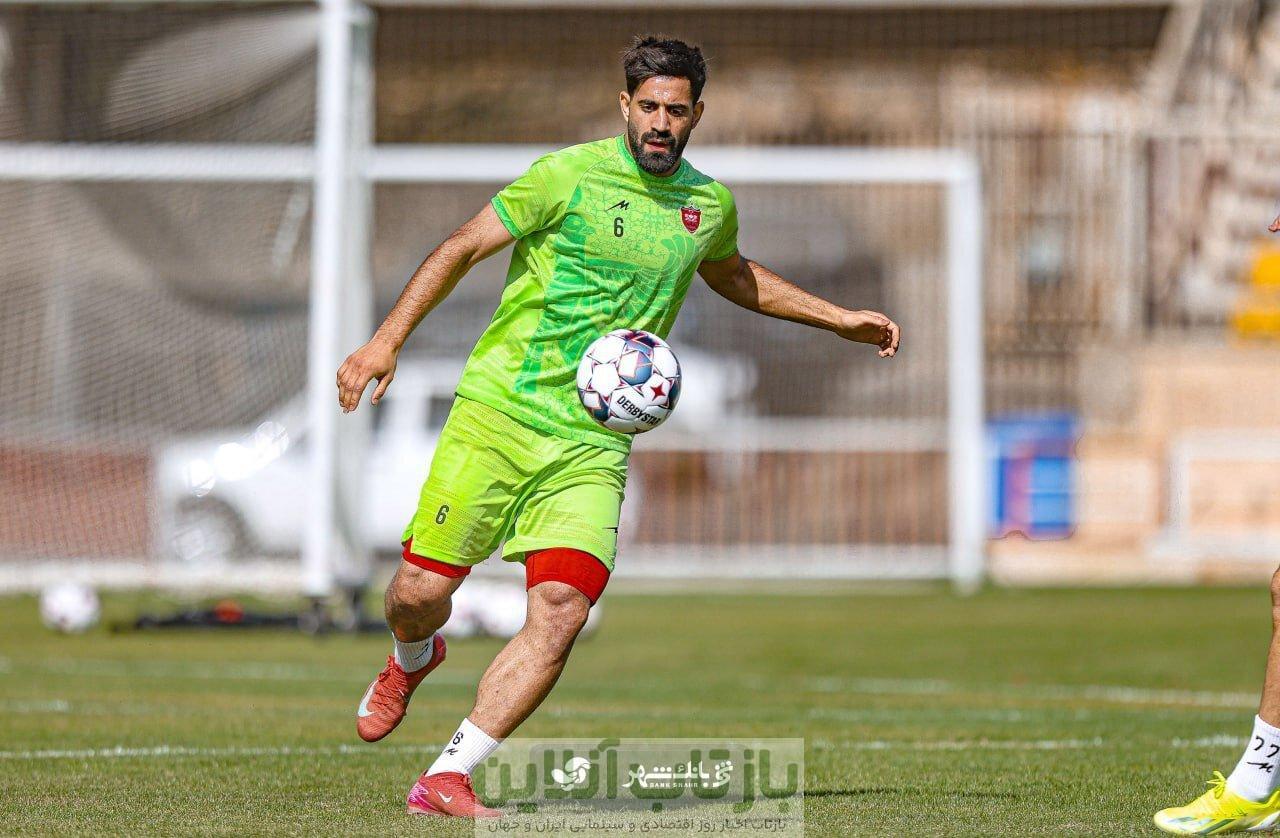 عکس| حال و هوای تمرین پرسپولیس یک روز بعد از اخراج هاشمیان